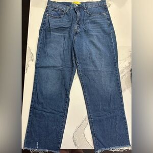 Circus NY High Rise Relaxed Straight Jeans size 31
